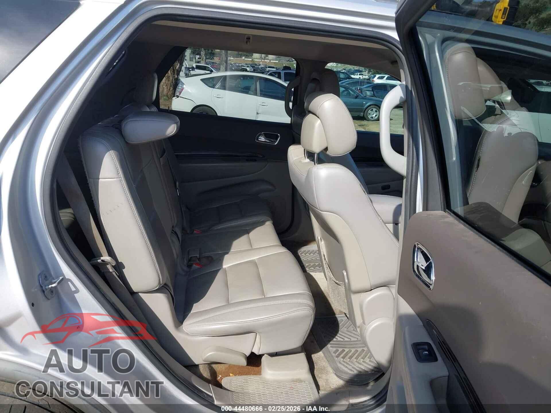 DODGE DURANGO 2011 - 1D4RD4GGXBC660900