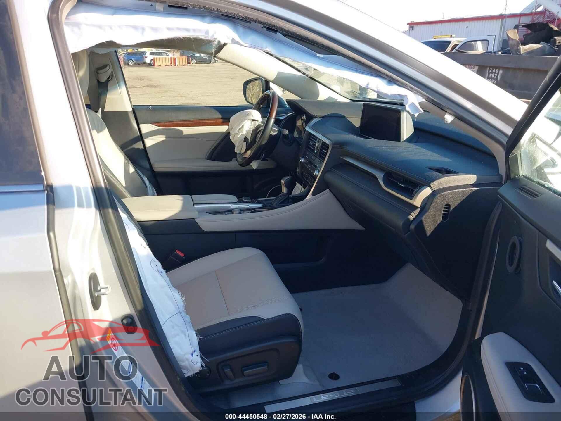 LEXUS RX 350 2019 - 2T2BZMCA3KC206055