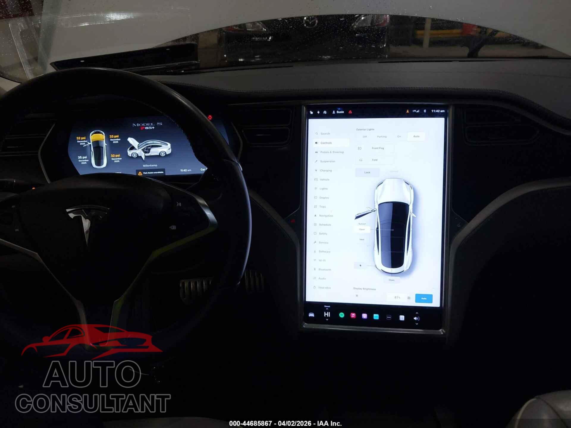 TESLA MODEL S 2014 - 5YJSA1H14EFP39311