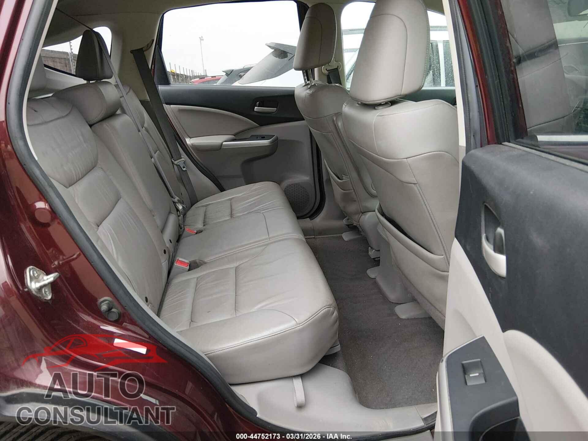 HONDA CR-V 2013 - 5J6RM4H7XDL039780
