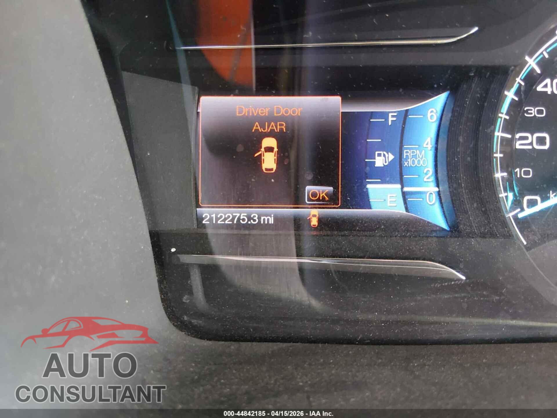 FORD FLEX 2013 - 2FMHK6D83DBD08909