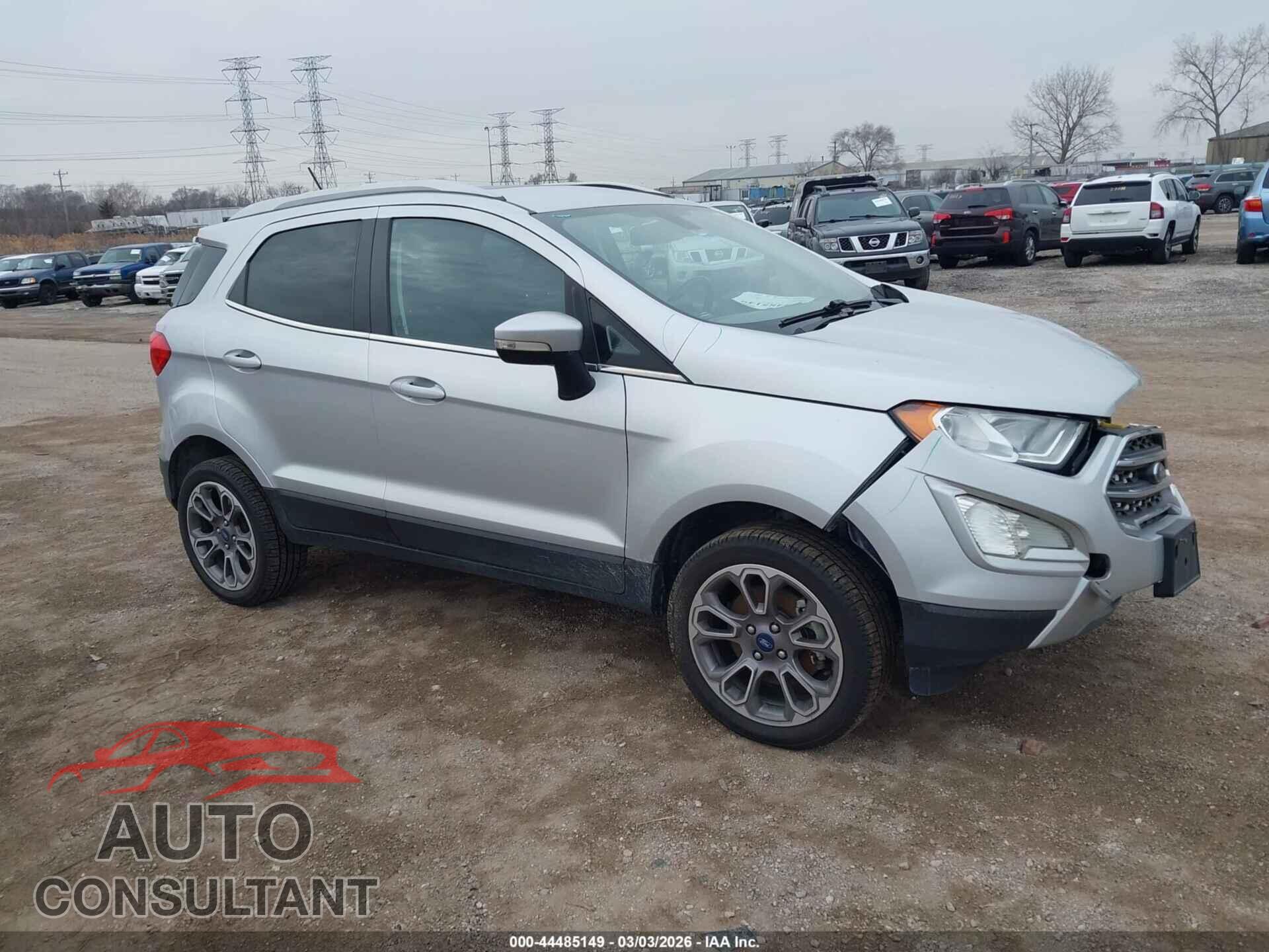 FORD ECOSPORT 2021 - MAJ6S3KL7MC397729