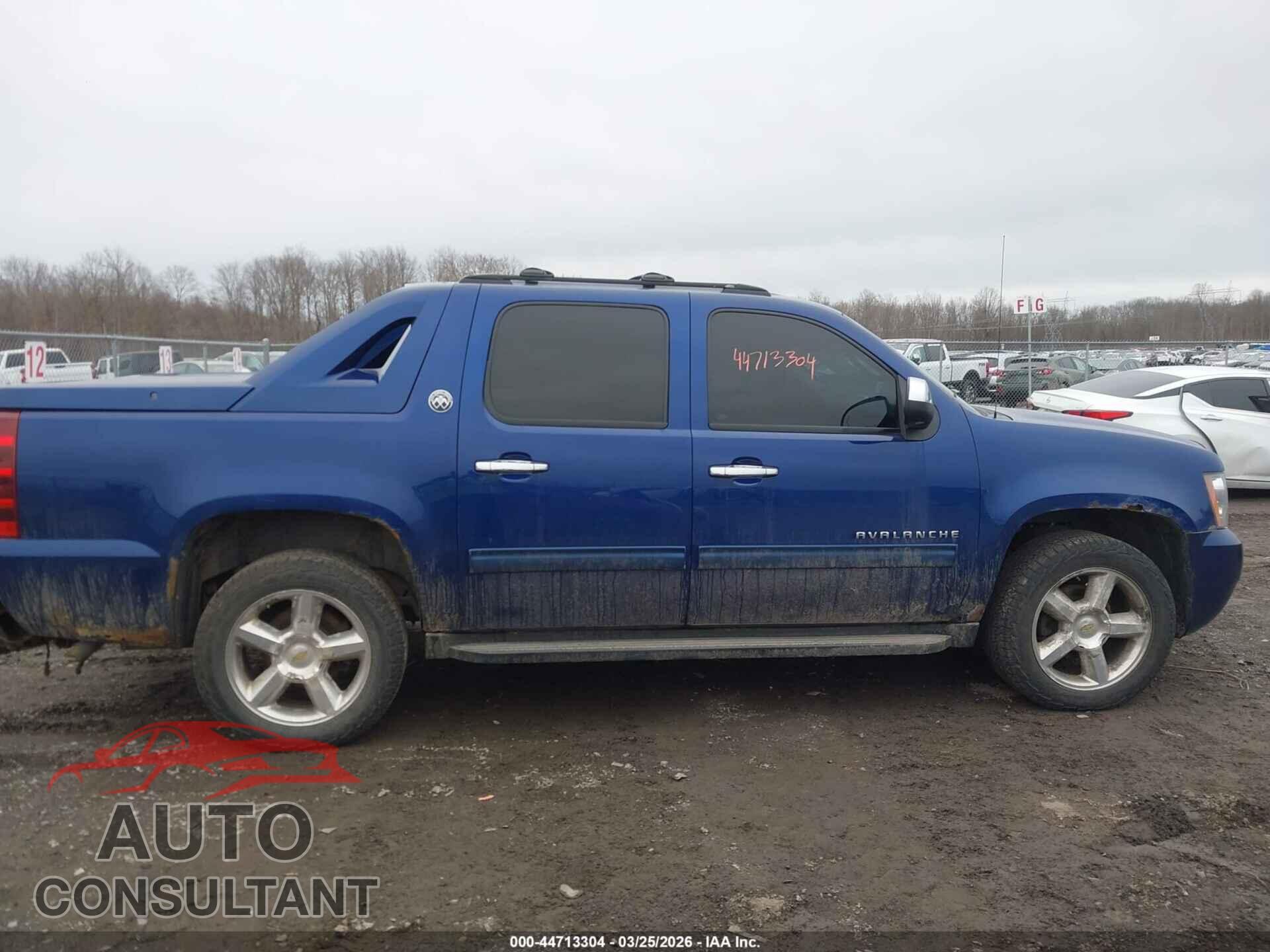 CHEVROLET AVALANCHE 2013 - 3GNTKEE71DG378024
