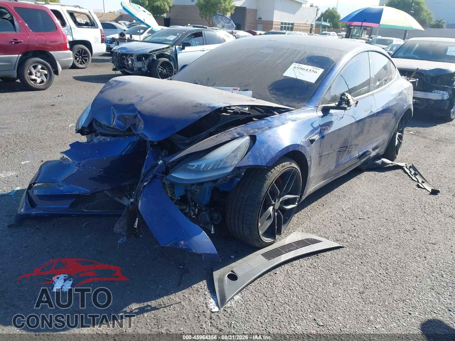 TESLA MODEL 3 2020 - 5YJ3E1EC6LF719623