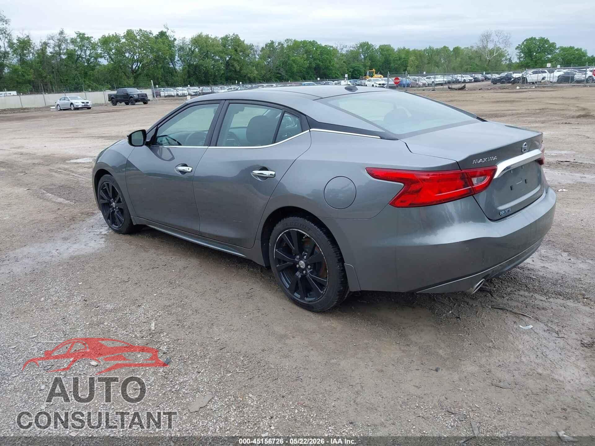NISSAN MAXIMA 2017 - 1N4AA6AP0HC374642