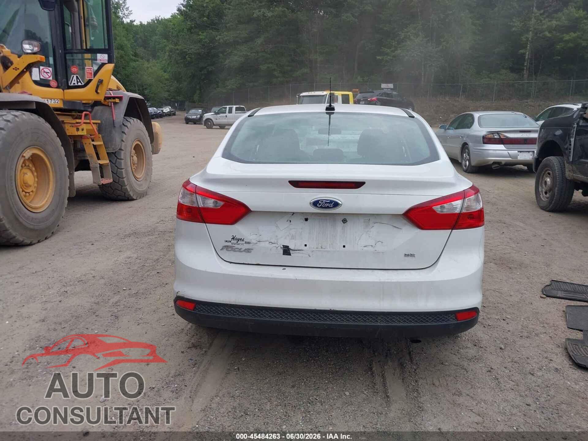 FORD FOCUS 2014 - 1FADP3F22EL120921