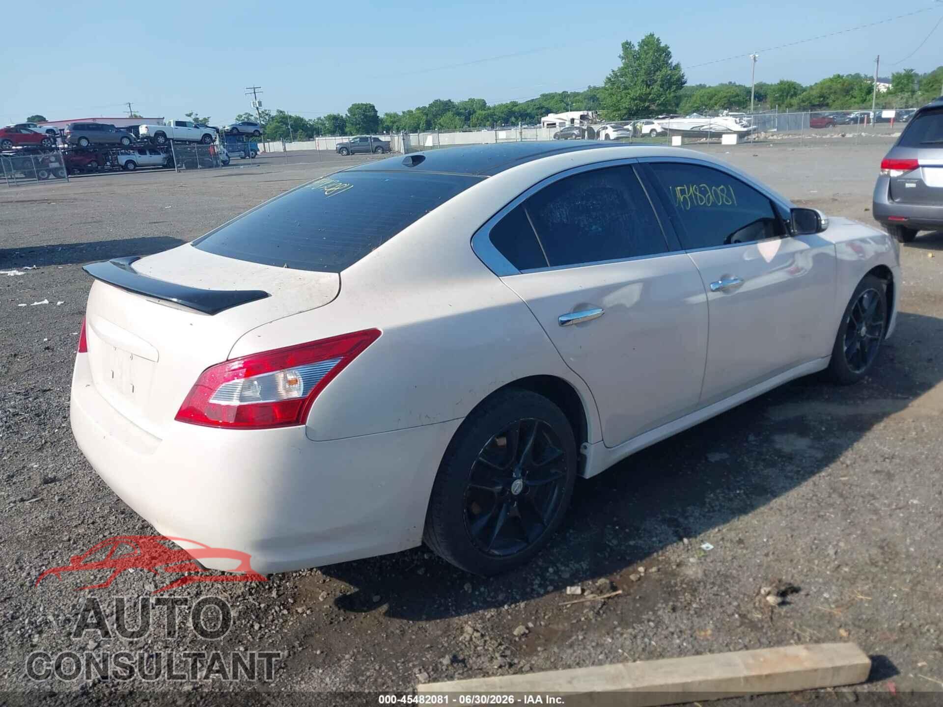 NISSAN MAXIMA 2011 - 1N4AA5AP2BC862685