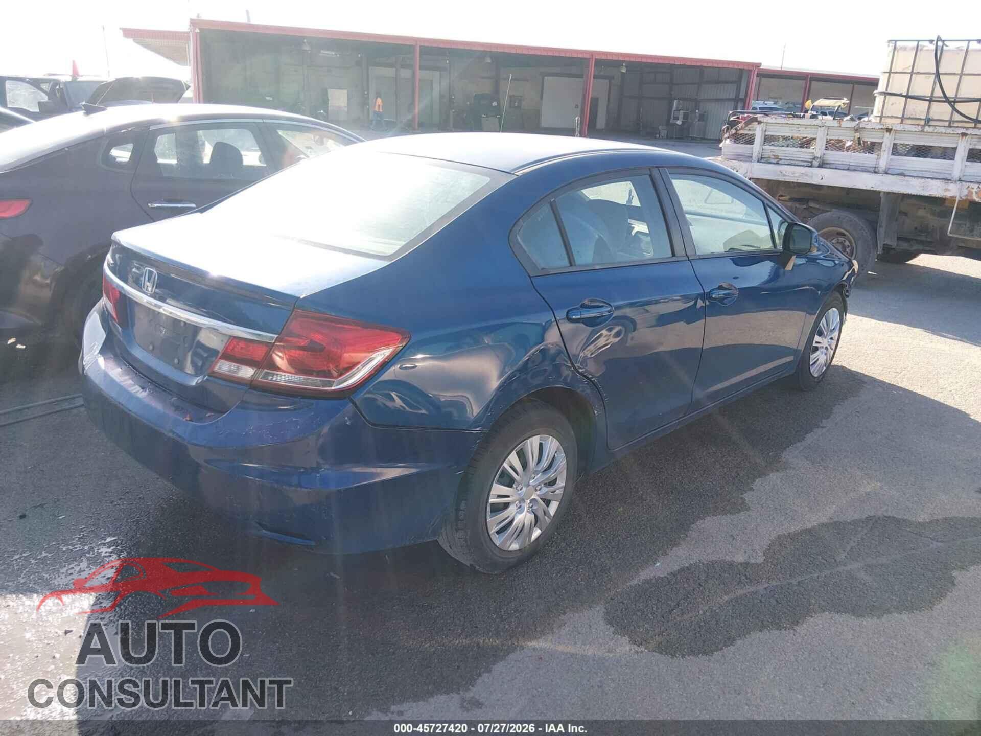 HONDA CIVIC 2013 - 2HGFB2F54DH555782