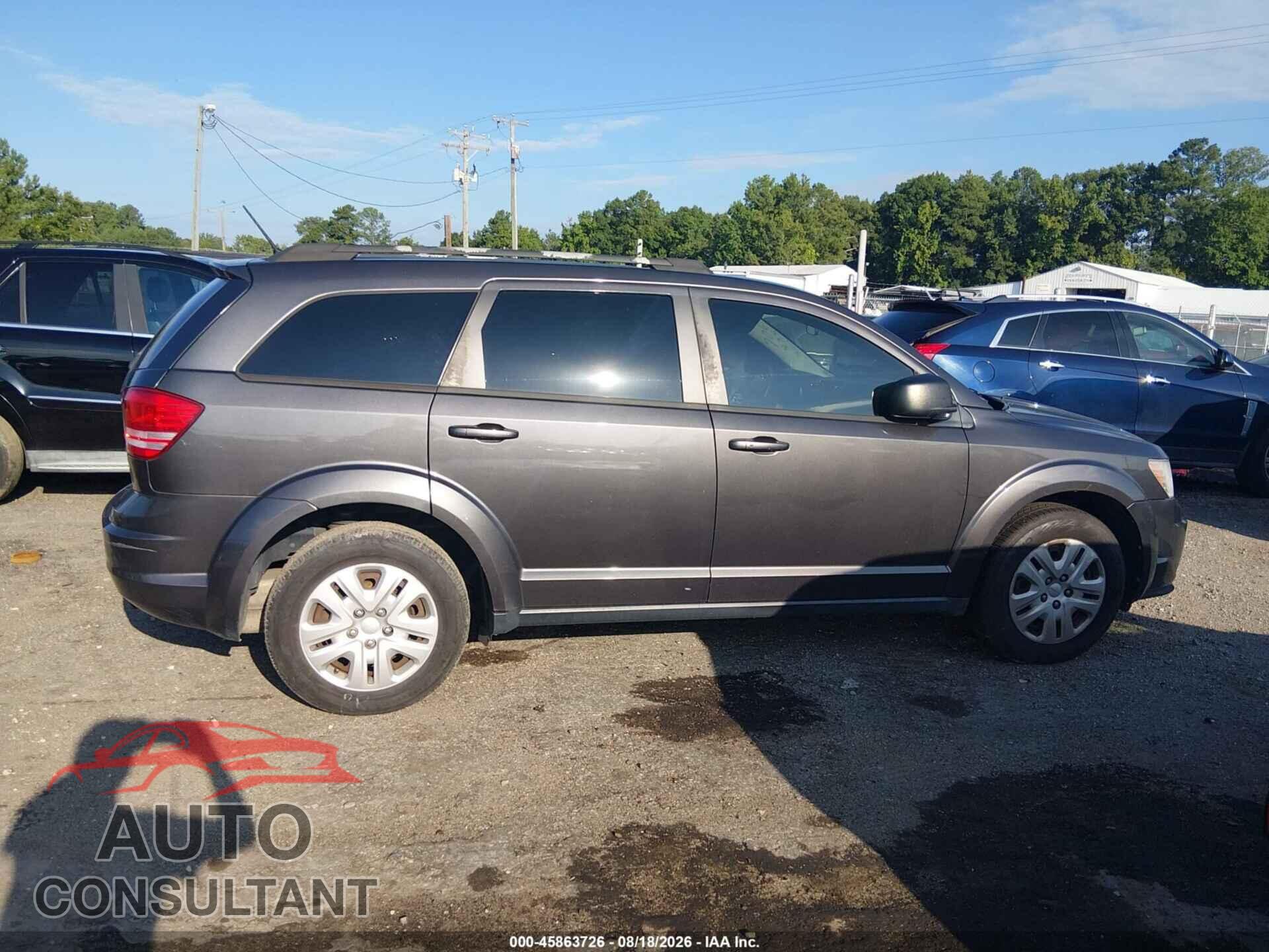 DODGE JOURNEY 2017 - 3C4PDCAB0HT706825