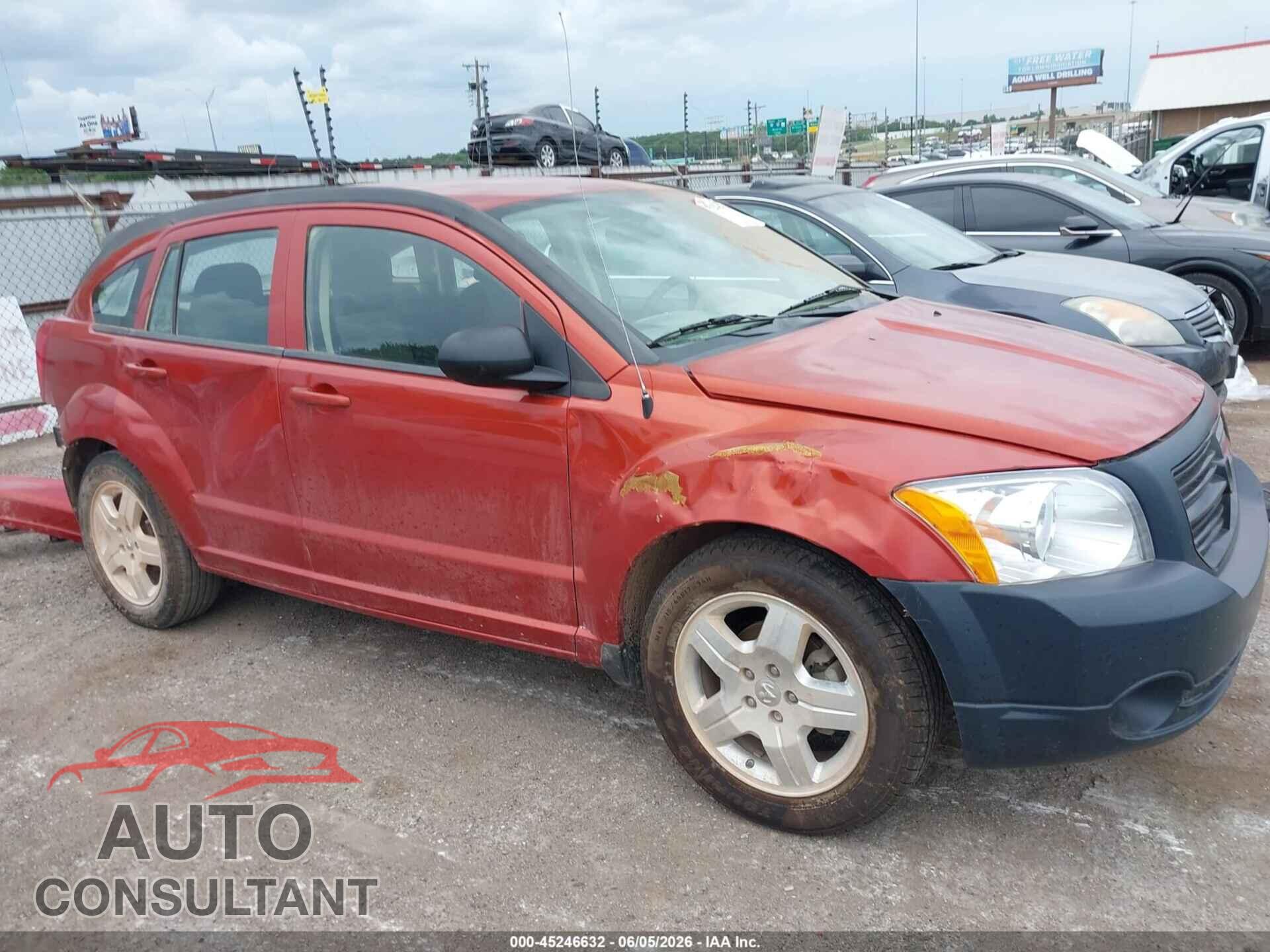 DODGE CALIBER 2009 - 1B3HB48A39D206972