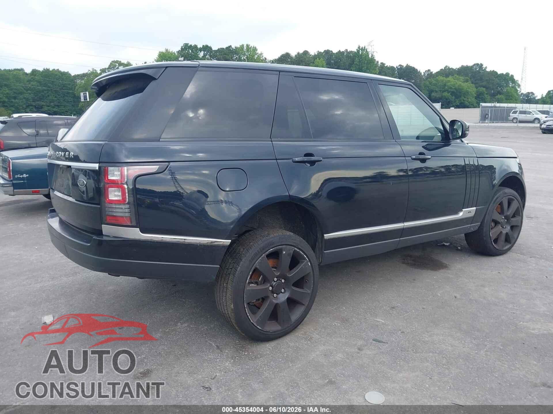 LAND ROVER RANGE ROVER 2016 - SALGS3EF4GA270465
