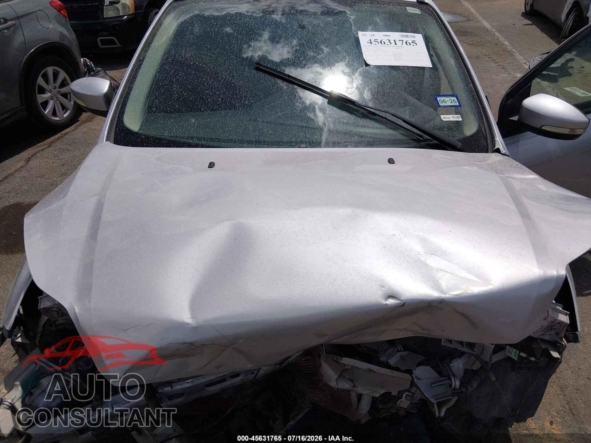 FORD FOCUS 2014 - 1FADP3F2XEL330277