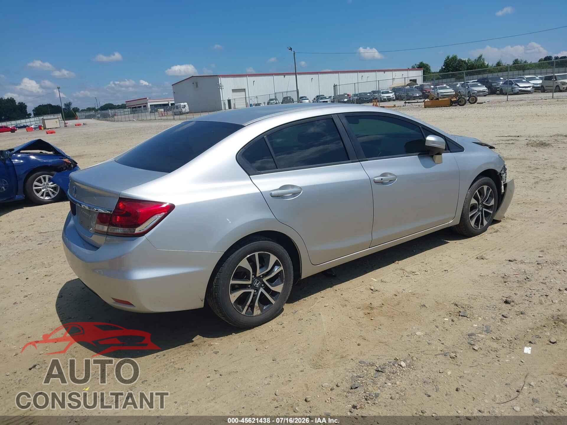 HONDA CIVIC 2014 - 19XFB2F8XEE272860