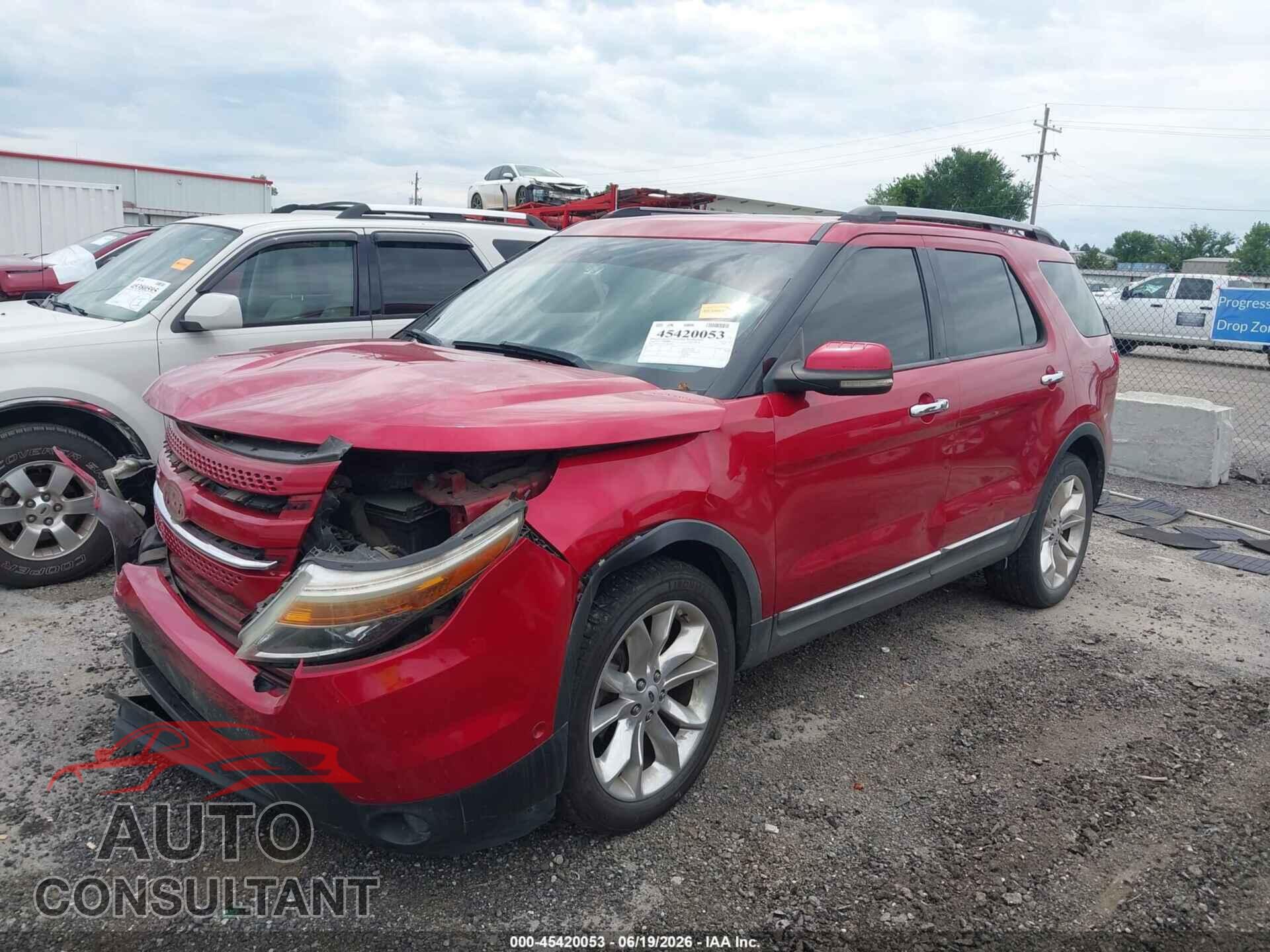 FORD EXPLORER 2012 - 1FMHK7F95CGA08498