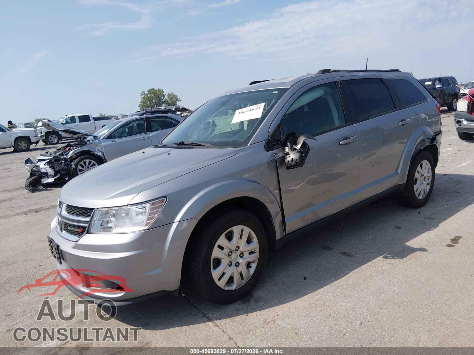 DODGE JOURNEY 2020 - 3C4PDCAB0LT264413