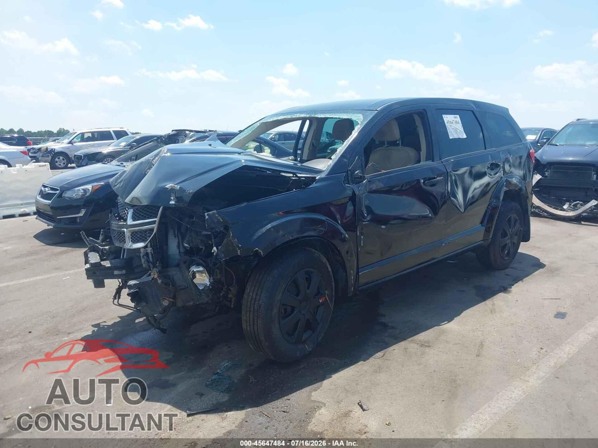 DODGE JOURNEY 2015 - 3C4PDCAB7FT708648