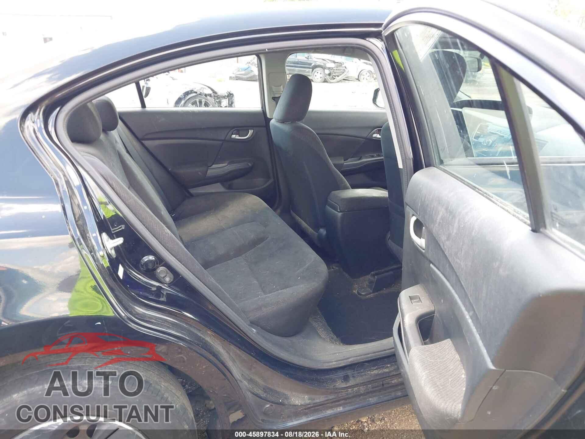 HONDA CIVIC 2013 - 19XFB2F55DE044463