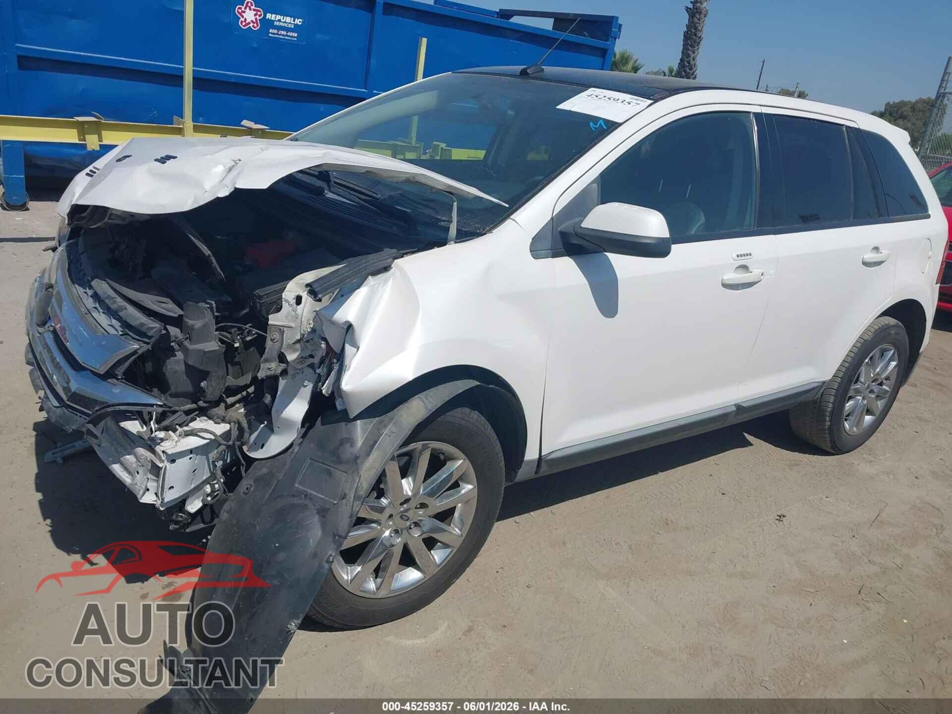 FORD EDGE 2013 - 2FMDK3JC5DBC17825
