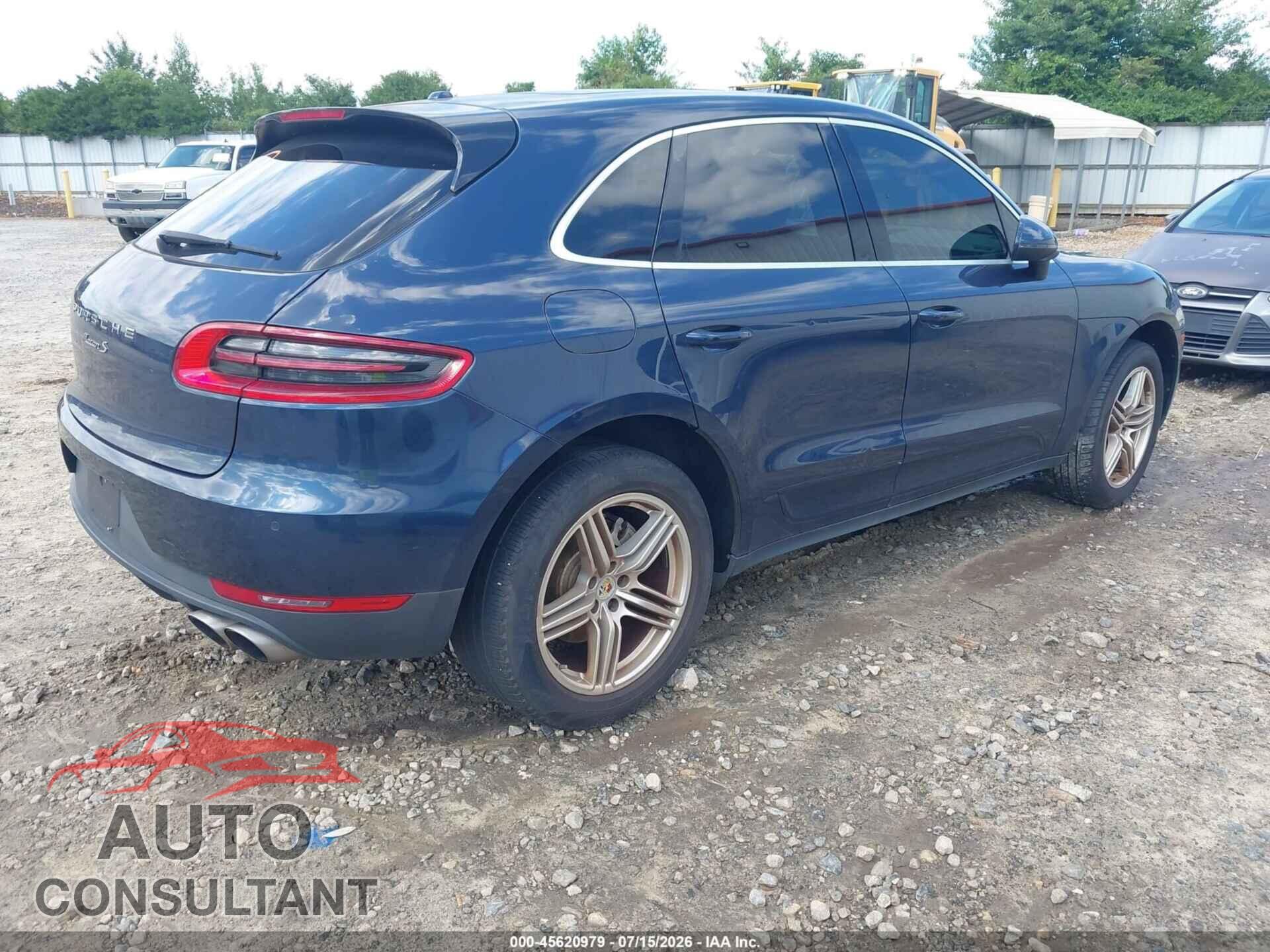 PORSCHE MACAN 2016 - WP1AB2A58GLB59098