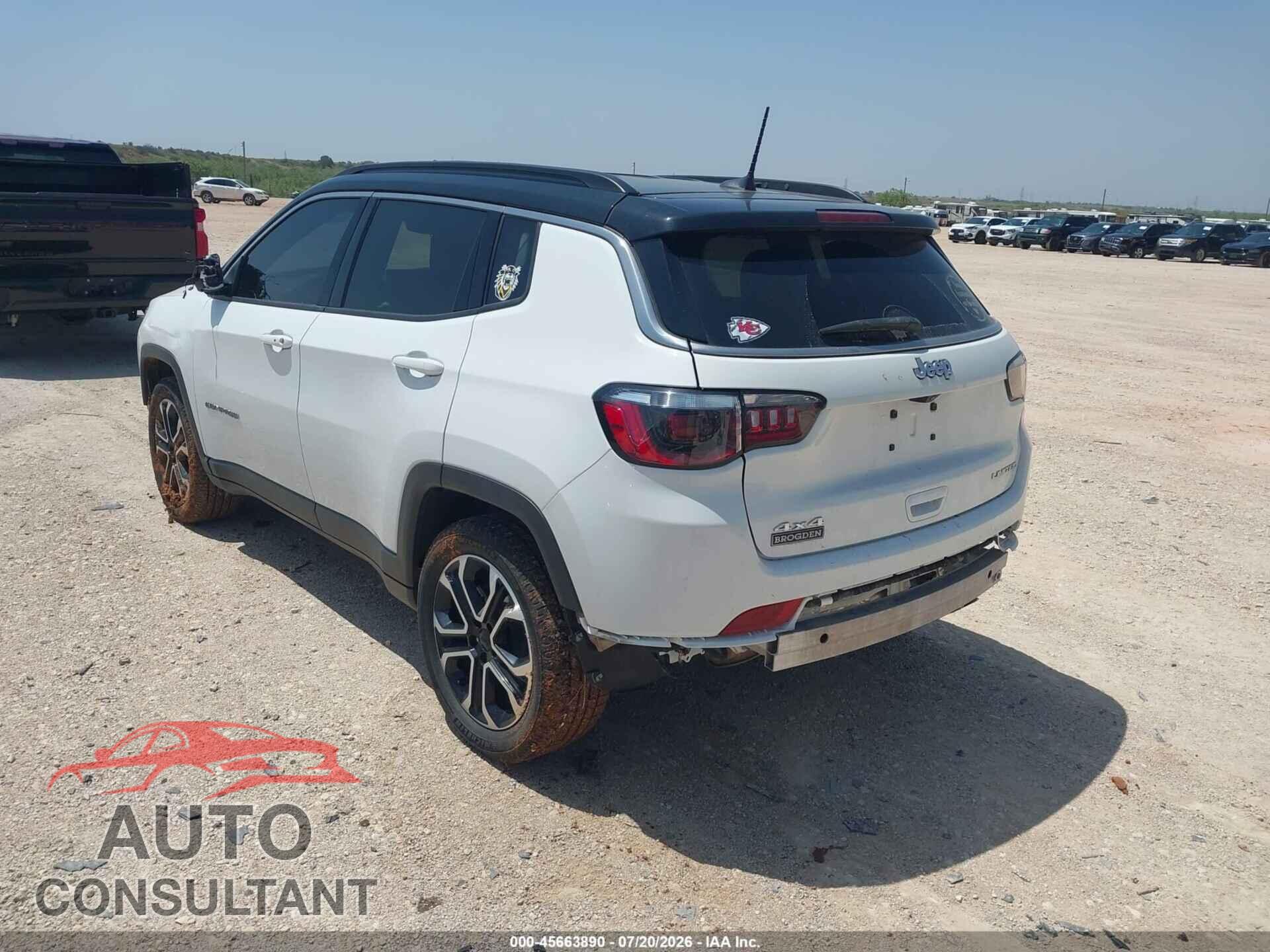 JEEP COMPASS 2022 - 3C4NJDCB5NT197135