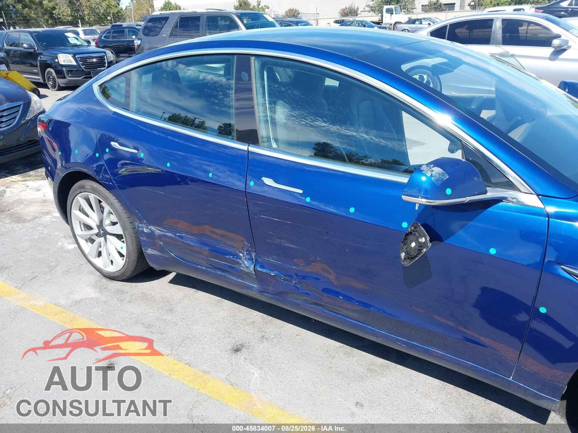 TESLA MODEL 3 2019 - 5YJ3E1EB8KF197504