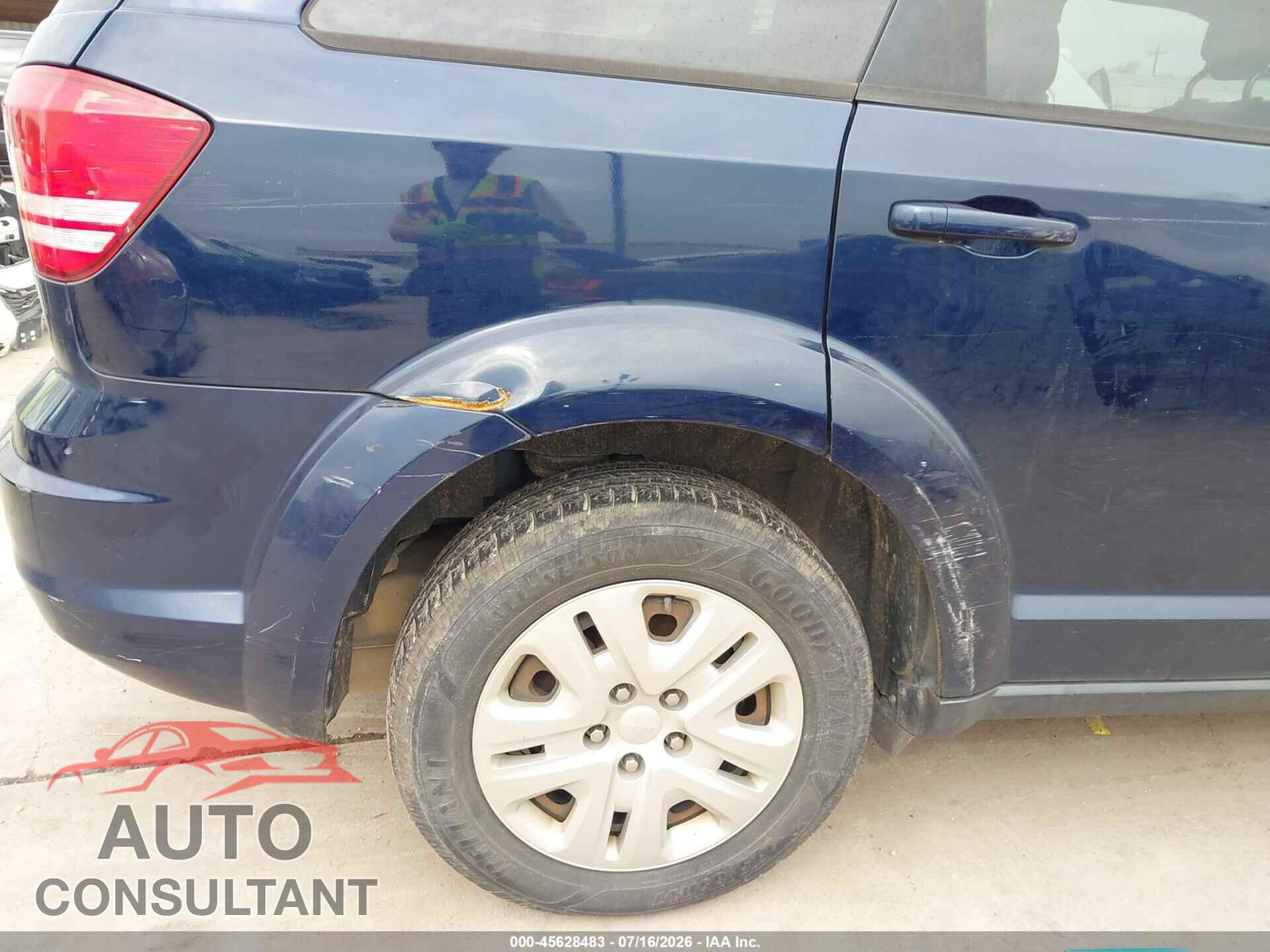 DODGE JOURNEY 2017 - 3C4PDCAB7HT604583
