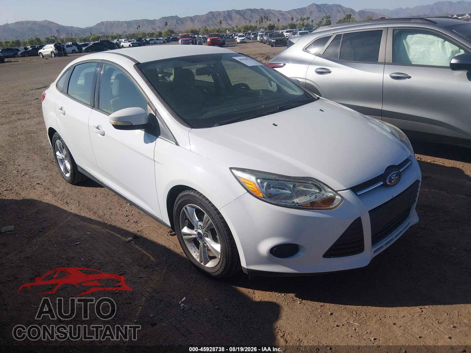 FORD FOCUS 2013 - 1FADP3F21DL290525