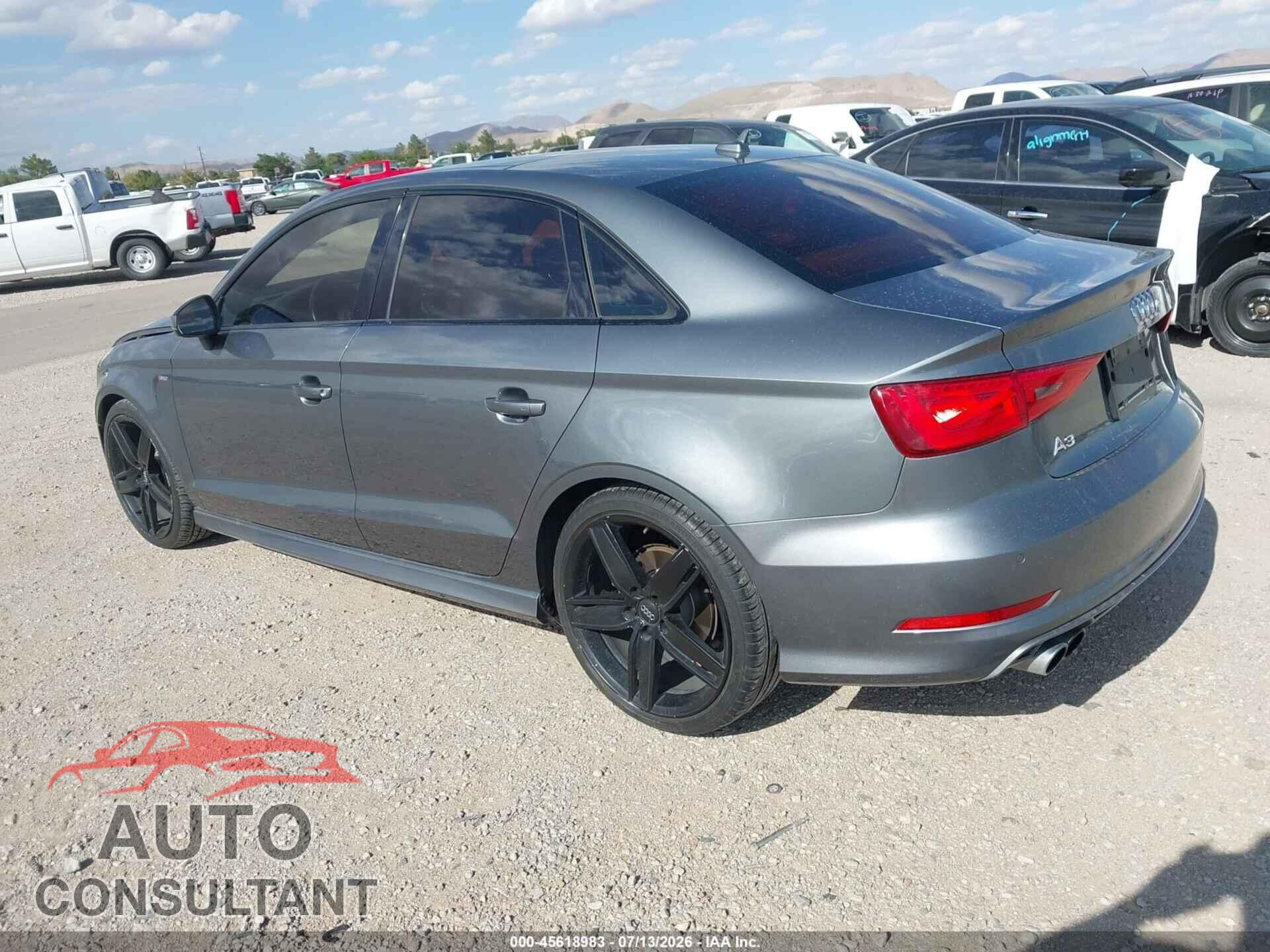 AUDI A3 2016 - WAUA7GFF7G1040906