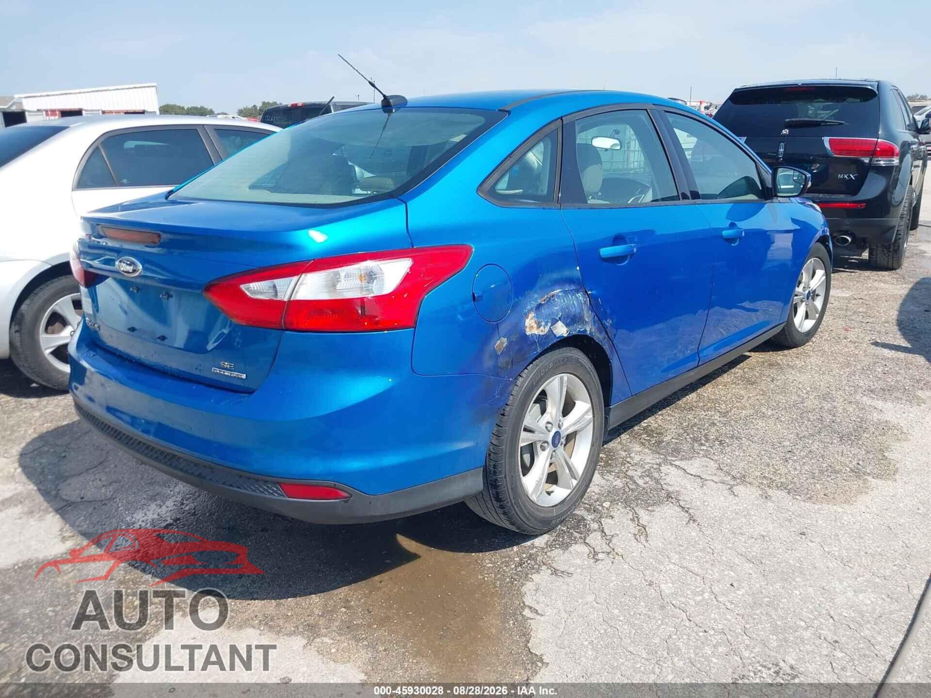 FORD FOCUS 2014 - 1FADP3F23EL246527