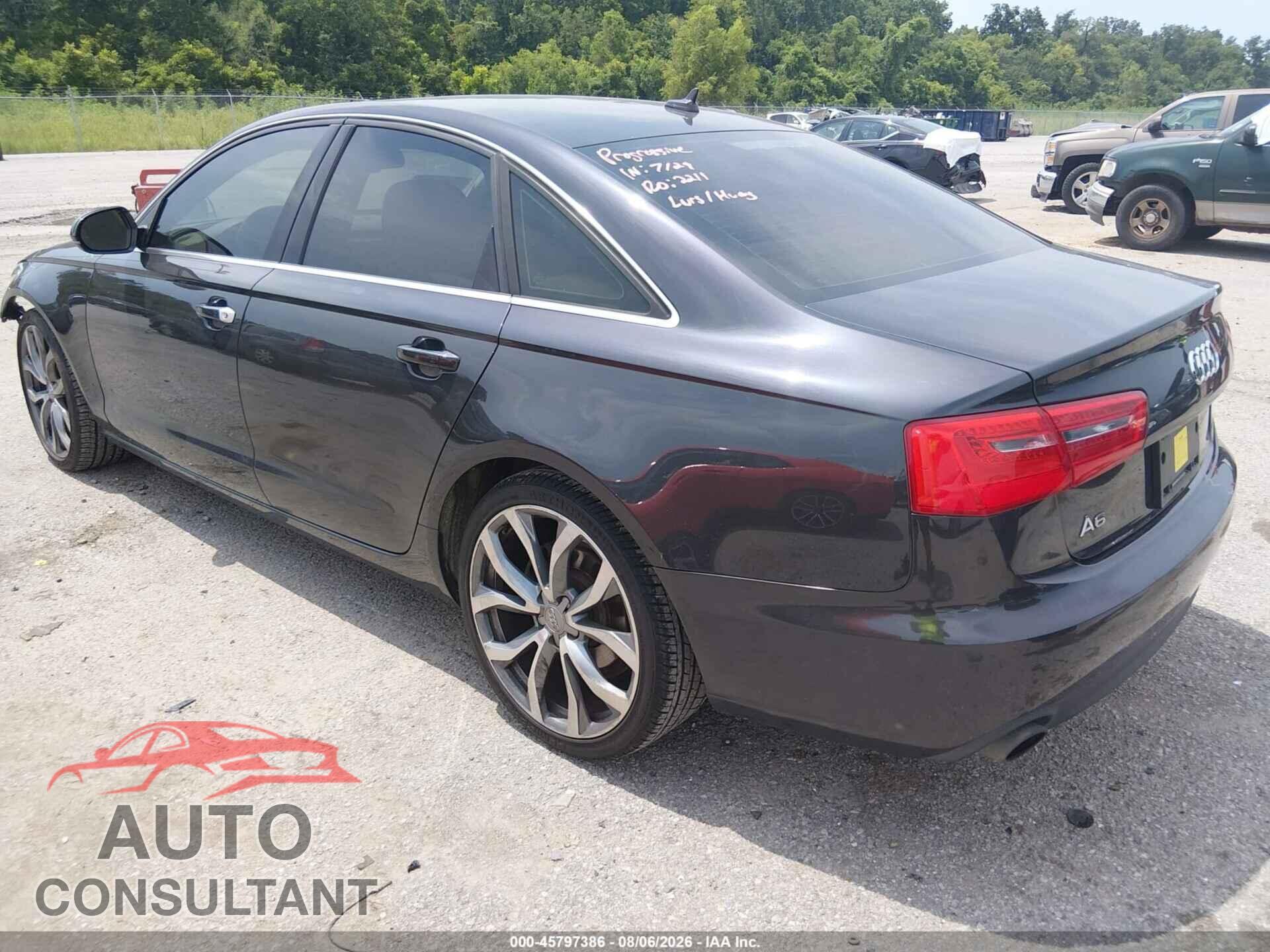AUDI A6 2013 - WAUGFAFC0DN081009