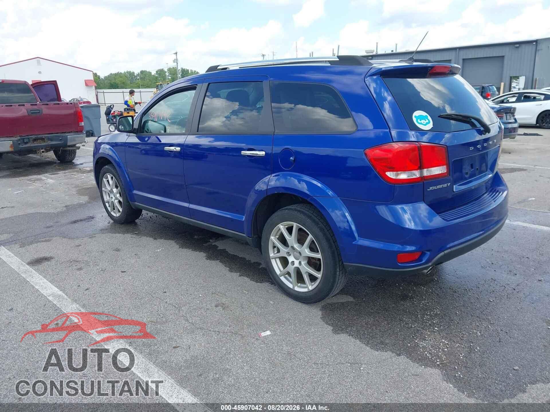 DODGE JOURNEY 2012 - 3C4PDCDG2CT368618