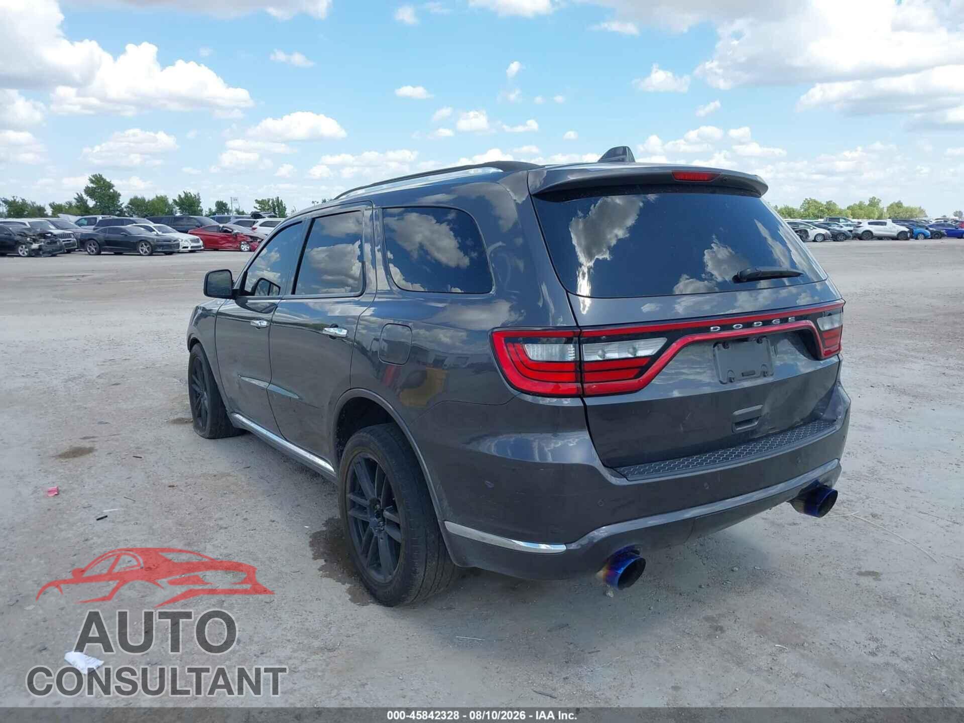 DODGE DURANGO 2017 - 1C4SDJET8HC766624