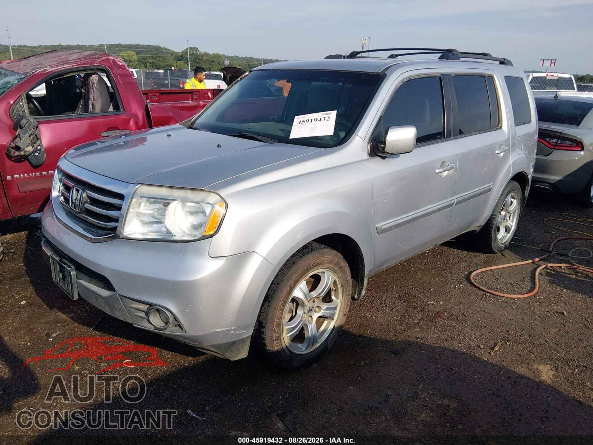 HONDA PILOT 2012 - 5FNYF4H40CB012669
