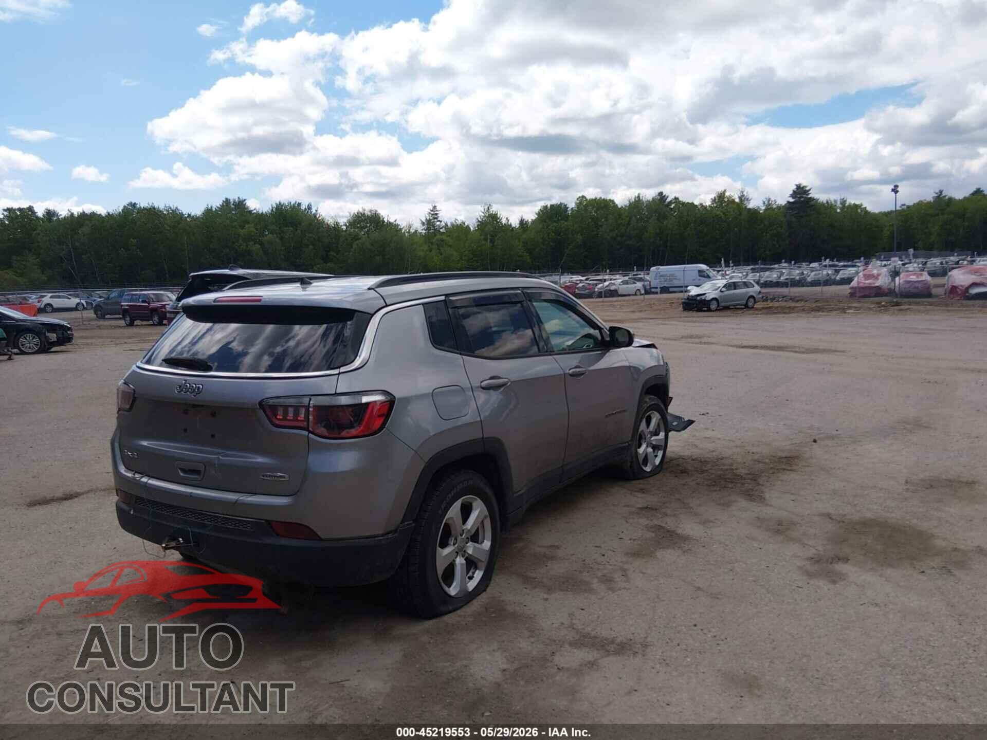 JEEP NEW COMPASS 2017 - 3C4NJDBB6HT665072