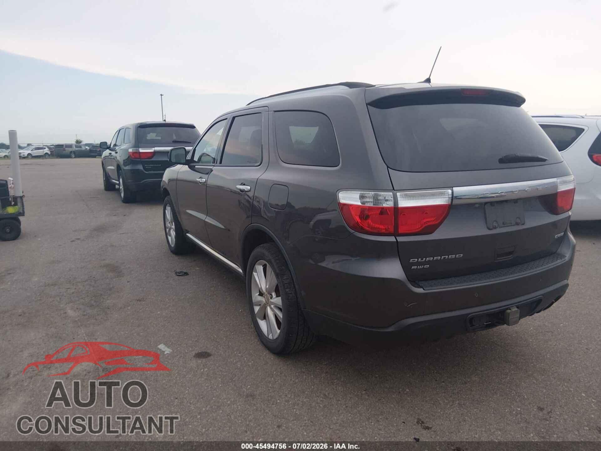 DODGE DURANGO 2013 - 1C4RDJDG2DC699029