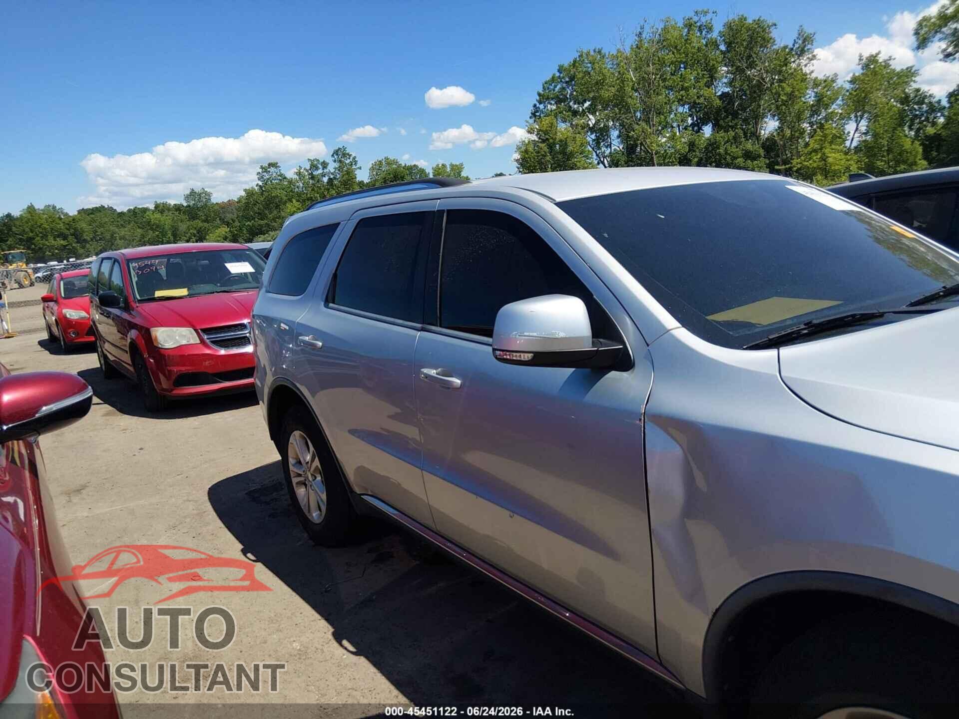 DODGE DURANGO 2012 - 1C4RDJDG5CC181141