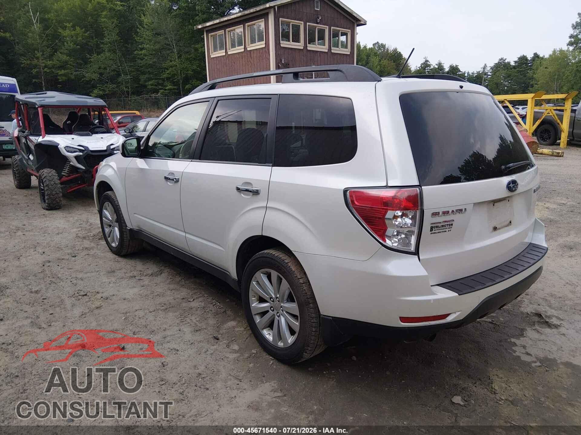 SUBARU FORESTER 2012 - JF2SHADC4CH408567
