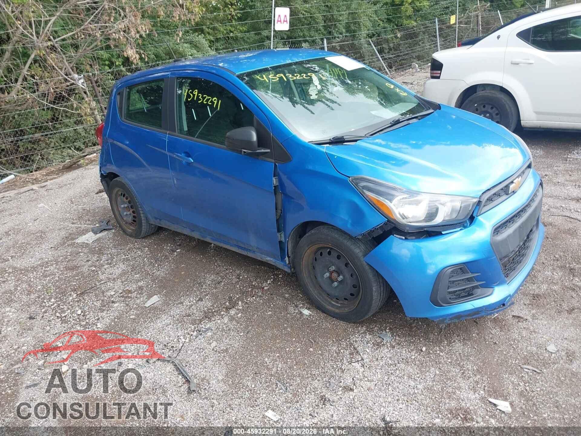 CHEVROLET SPARK 2017 - KL8CB6SA3HC773256