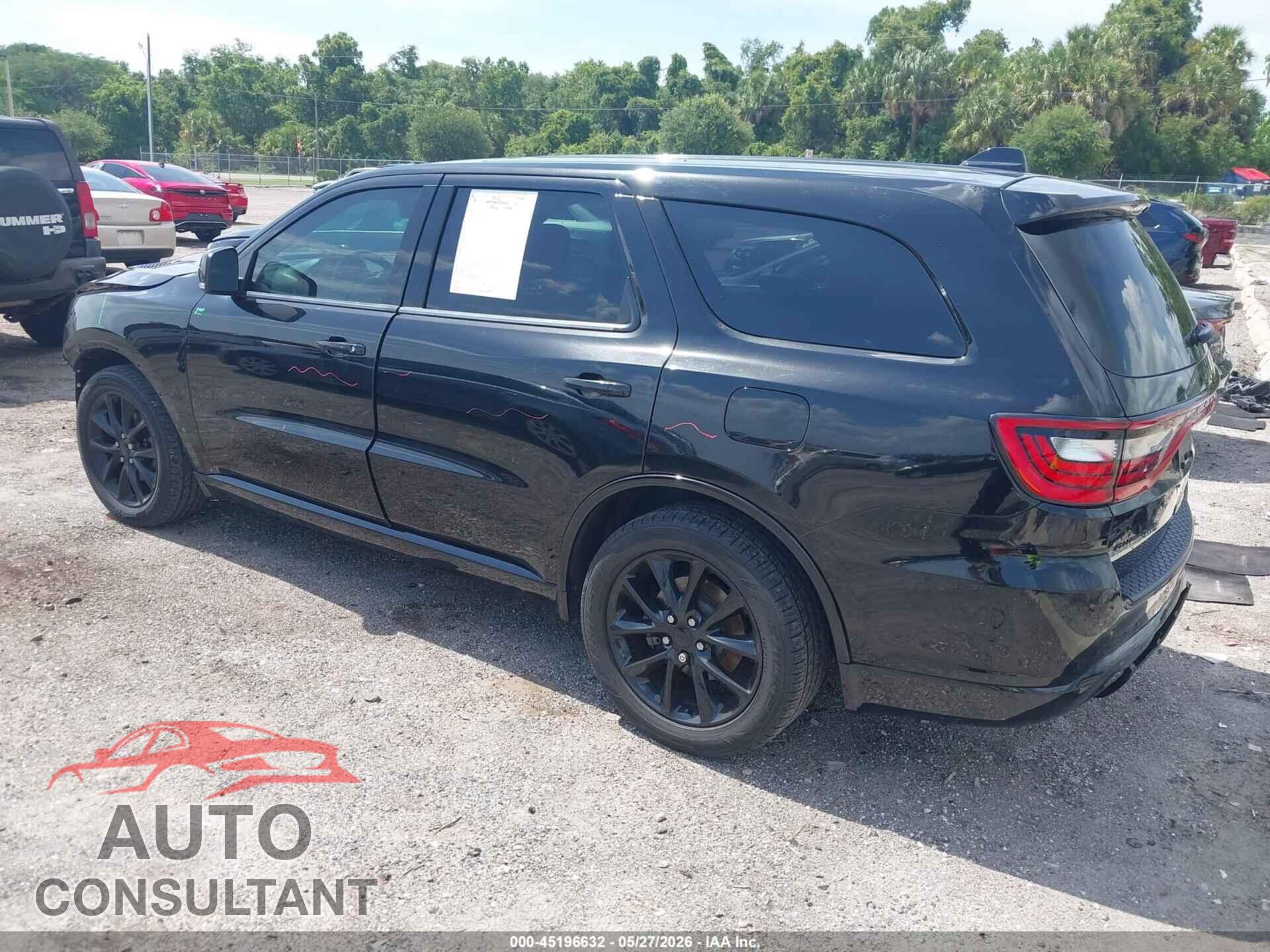 DODGE DURANGO 2018 - 1C4RDHDGXJC494840