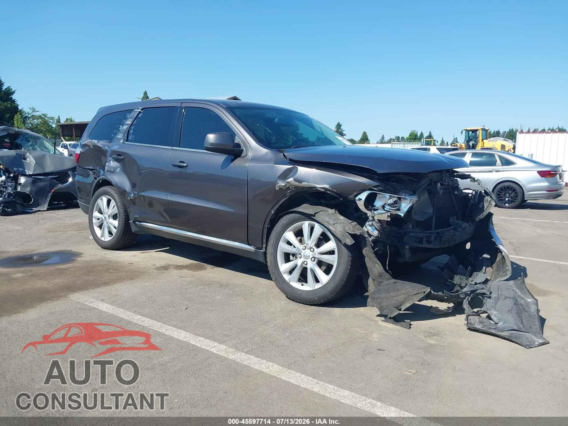 DODGE DURANGO 2013 - 1C4RDJAG3DC686942