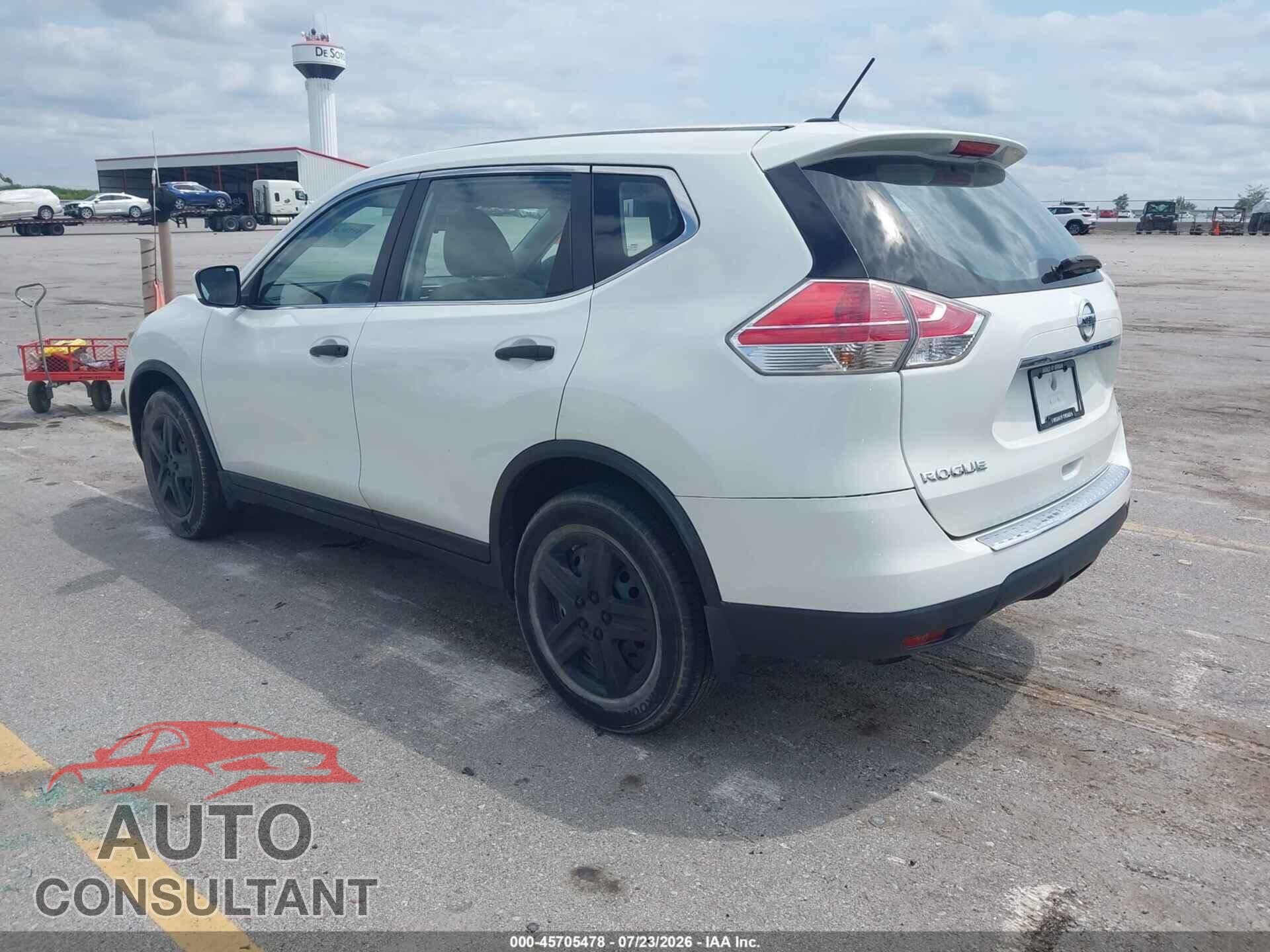 NISSAN ROGUE 2016 - KNMAT2MV5GP603153