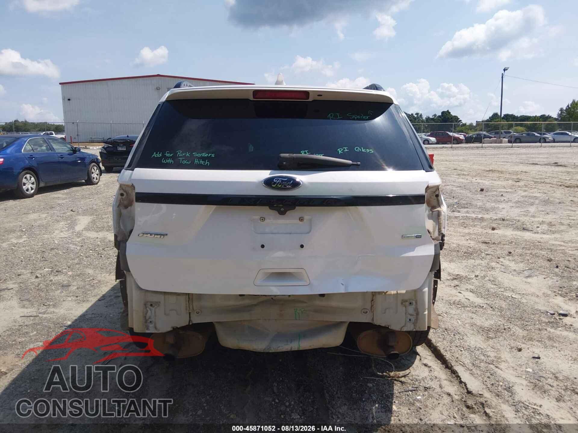 FORD EXPLORER 2017 - 1FM5K8GT8HGA61139