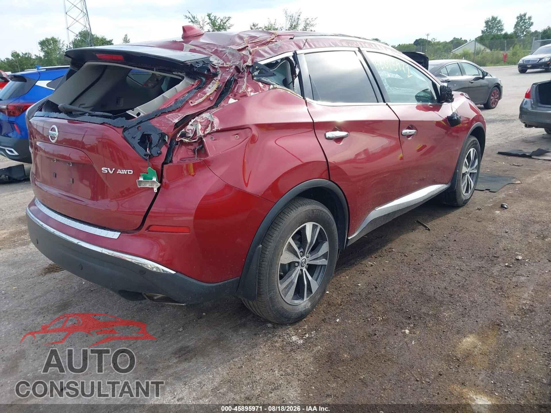 NISSAN MURANO 2020 - 5N1AZ2BS8LN170419