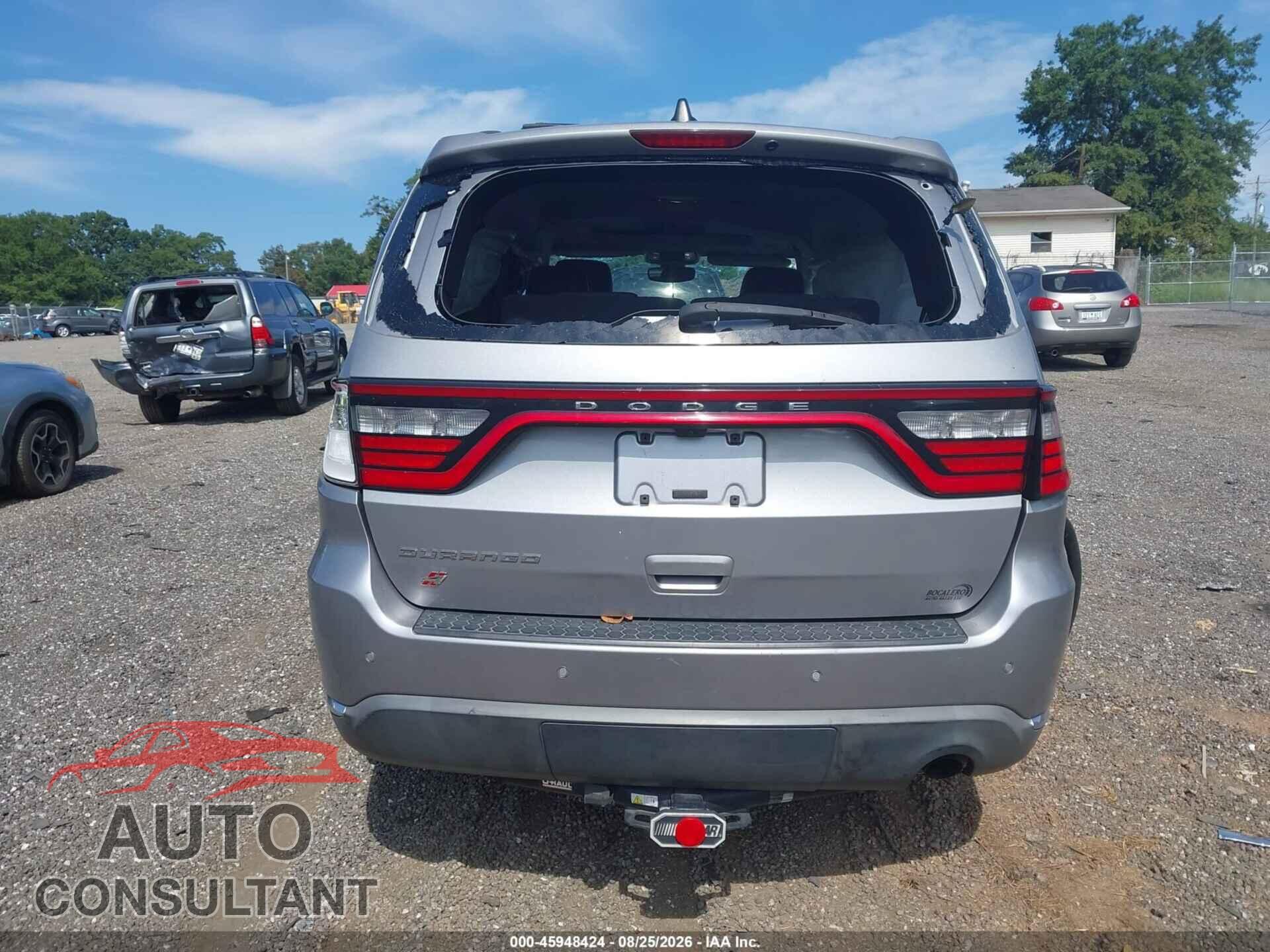 DODGE DURANGO 2019 - 1C4RDJAG0KC582907