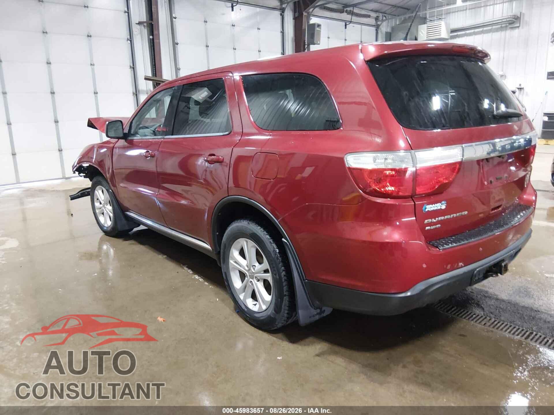 DODGE DURANGO 2013 - 1C4RDJAG7DC535523