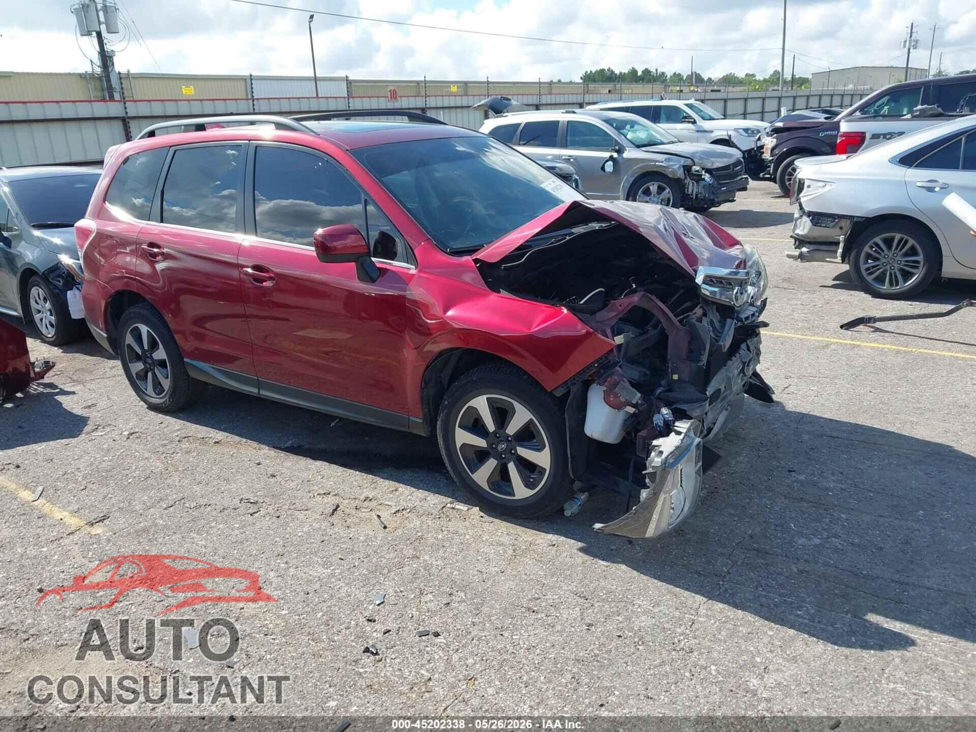 SUBARU FORESTER 2017 - JF2SJAJC8HH400648