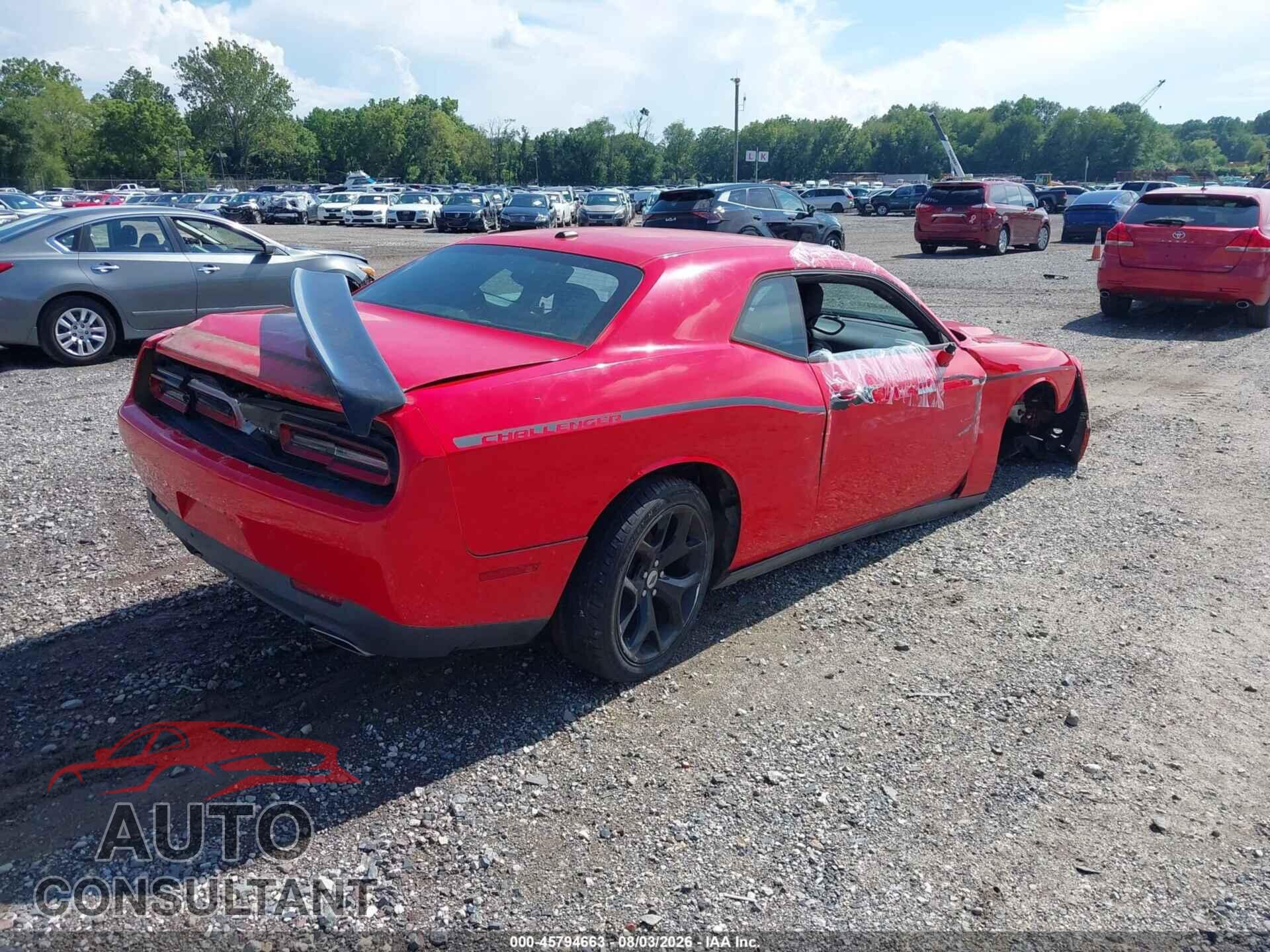 DODGE CHALLENGER 2015 - 2C3CDZAG3FH759087
