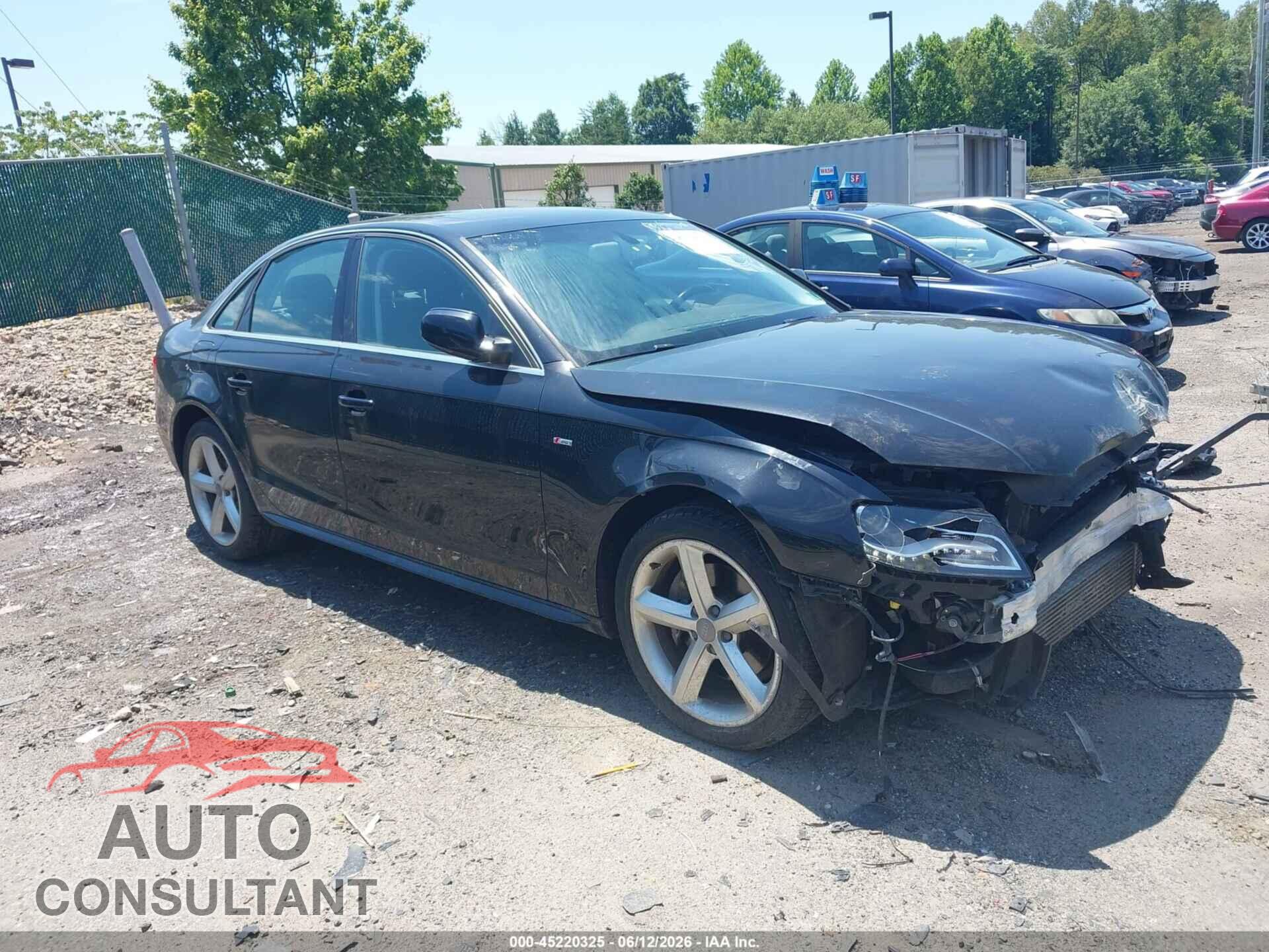 AUDI A4 2012 - WAUFFAFL7CA116033