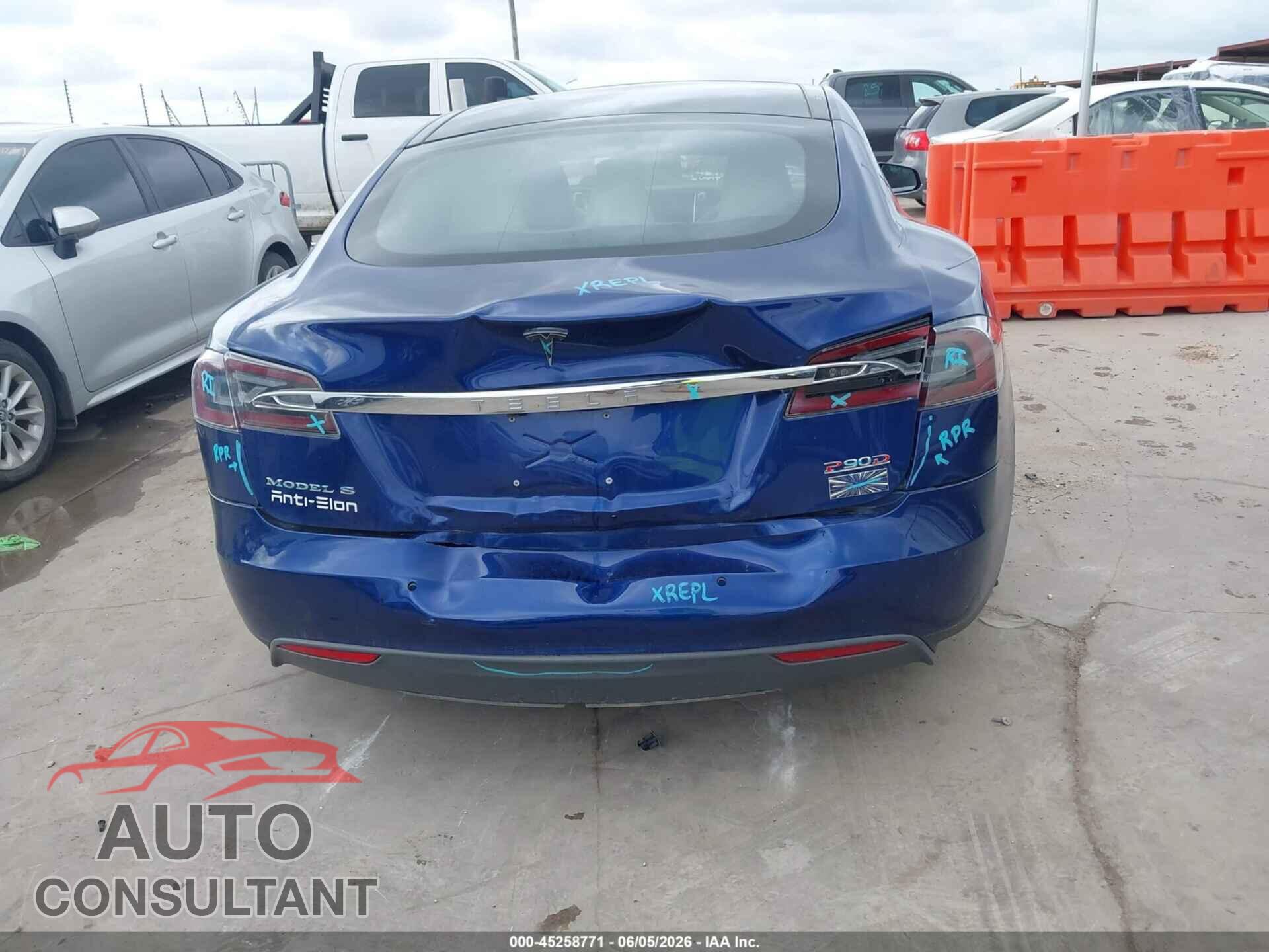 TESLA MODEL S 2016 - 5YJSA1E4XGF136901
