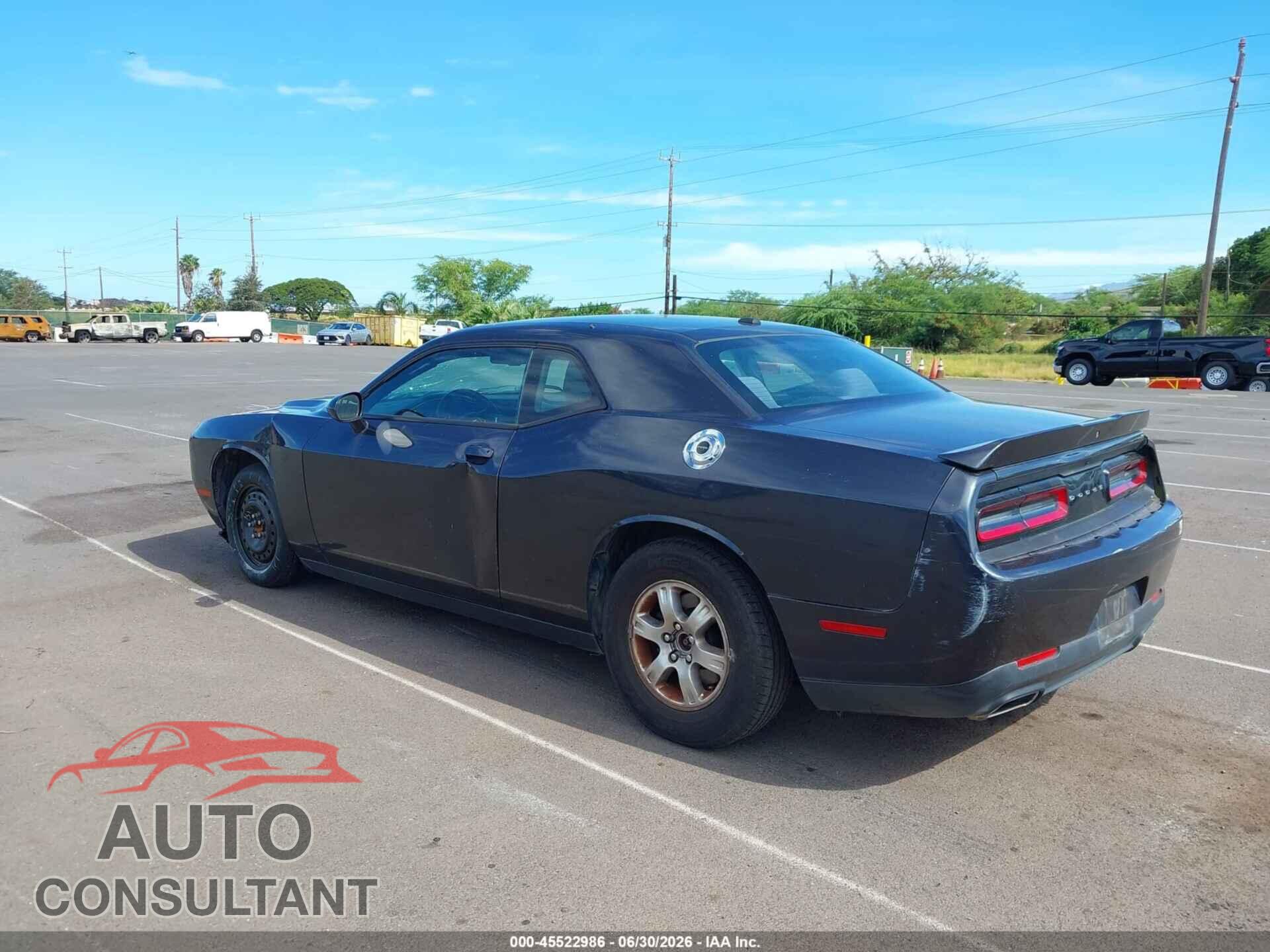 DODGE CHALLENGER 2018 - 2C3CDZAG8JH237466